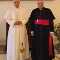 Il Vescovo ricevuto da Papa Leone