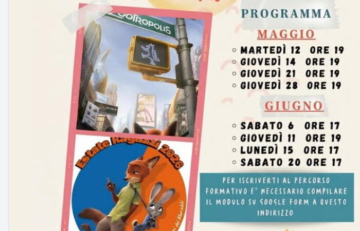 Estate Ragazzi. Formazione Animatori