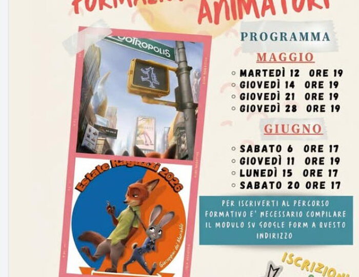 Estate Ragazzi. Formazione Animatori