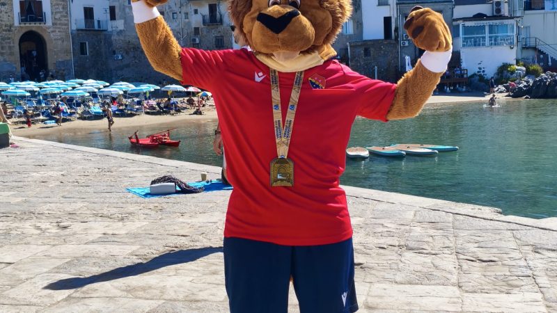 Mezza Maratona con la mascotte Leo