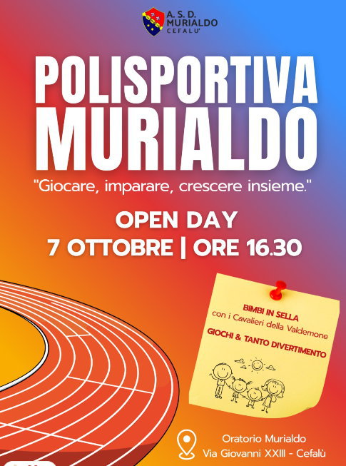 Polisportiva Murialdo. Open Day