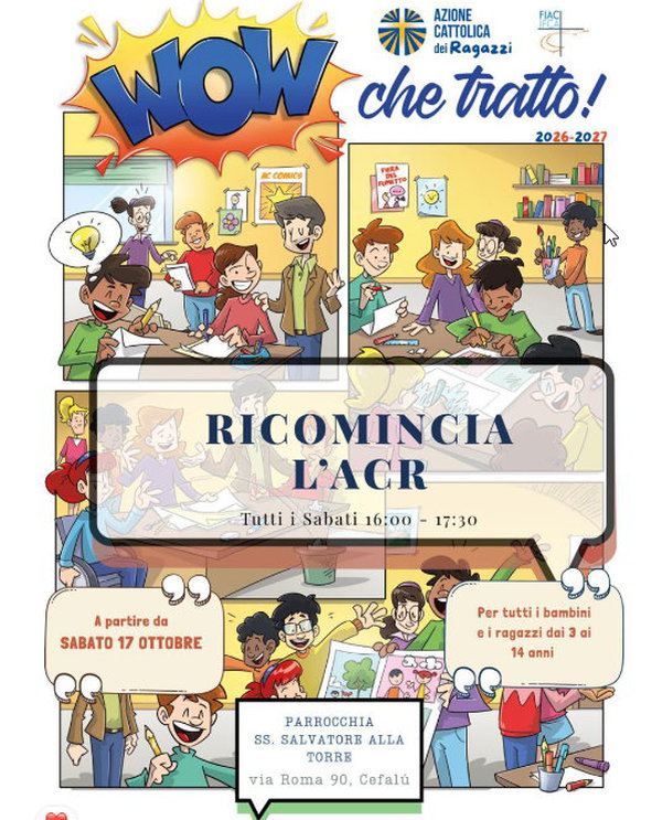Ricomincia l’Azione Cattolica dei Ragazzi